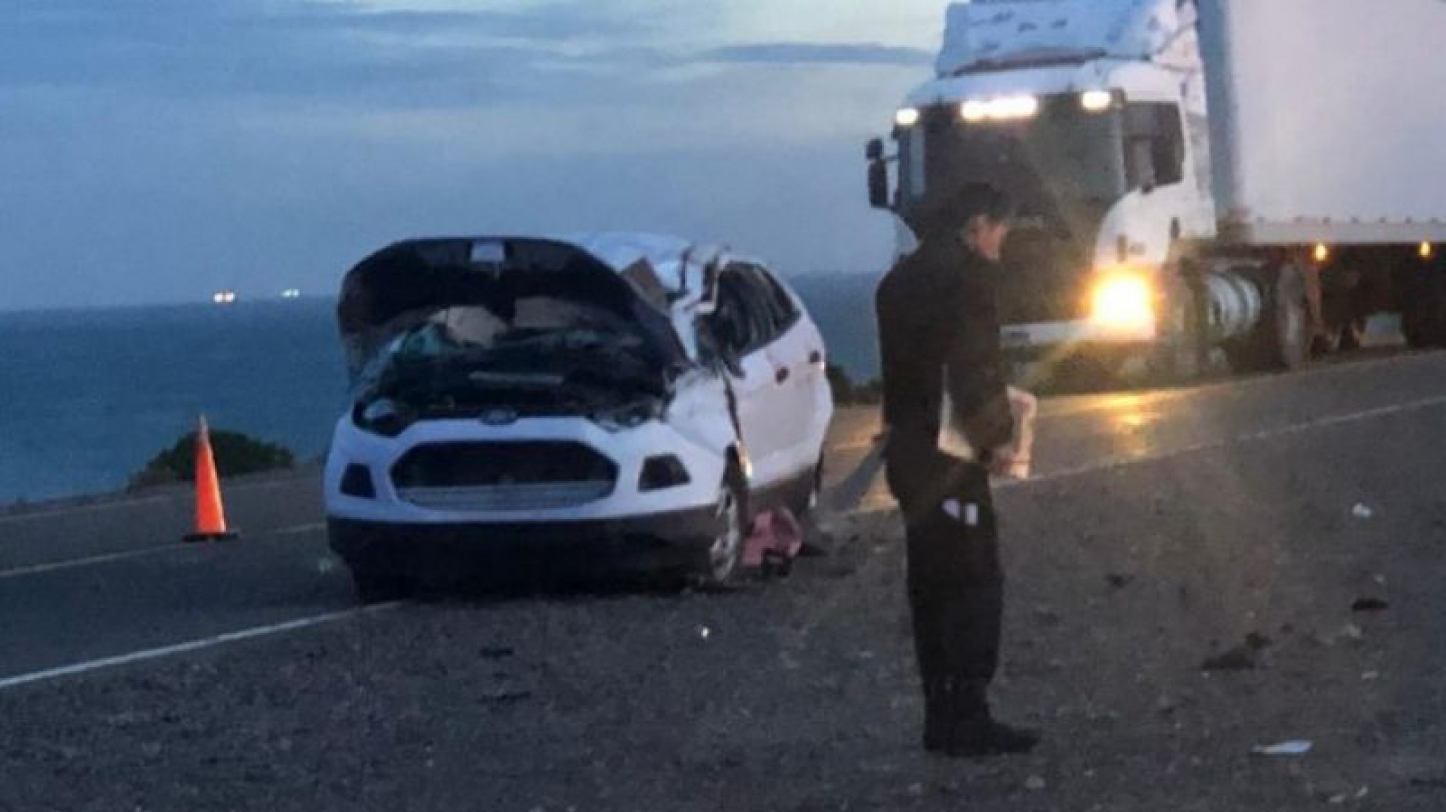 Tragedia en la Ruta 3: Una persona fallecida en un brutal accidente ocurrido en el tramo que conecta Caleta Olivia con Comodoro