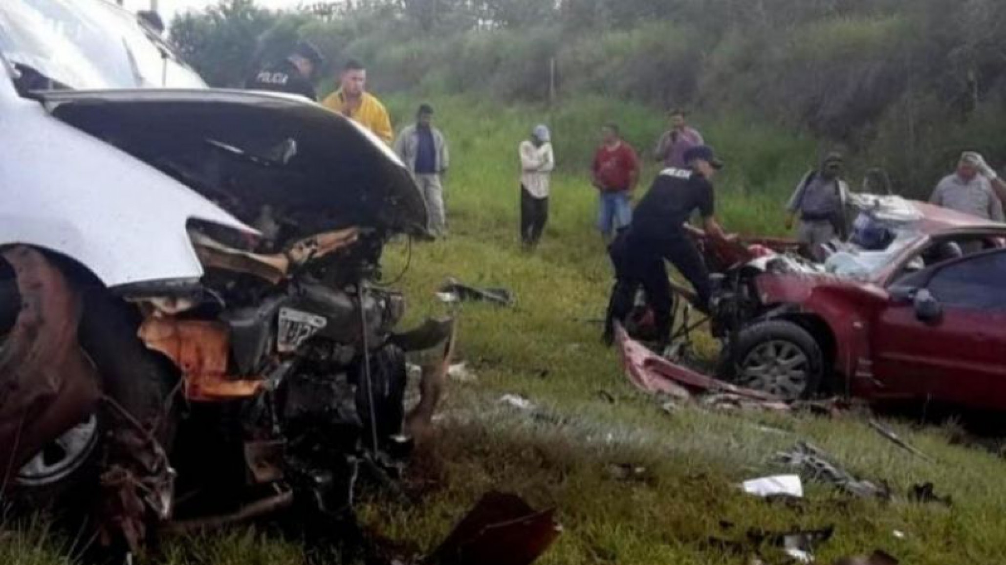 Un gendarme falleció tras un violento choque en la Ruta 12
