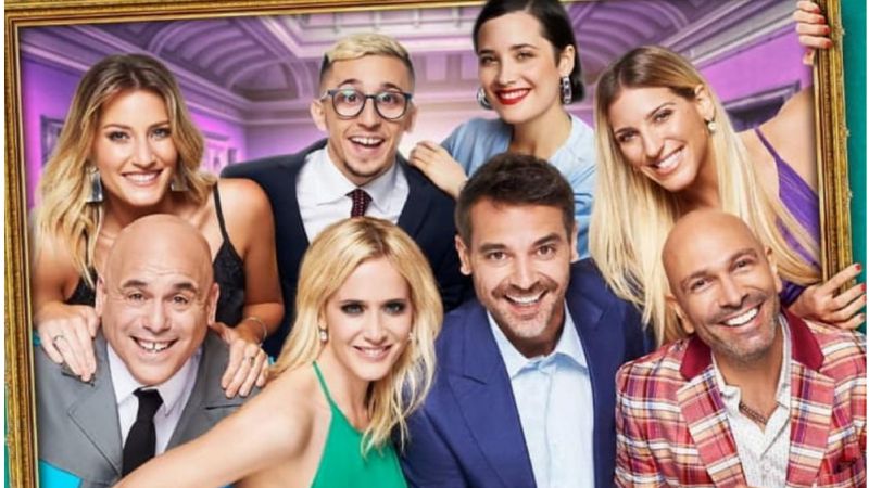 La arenga del elenco “ Atrapados en el Múseo” que incluyó a Cubero