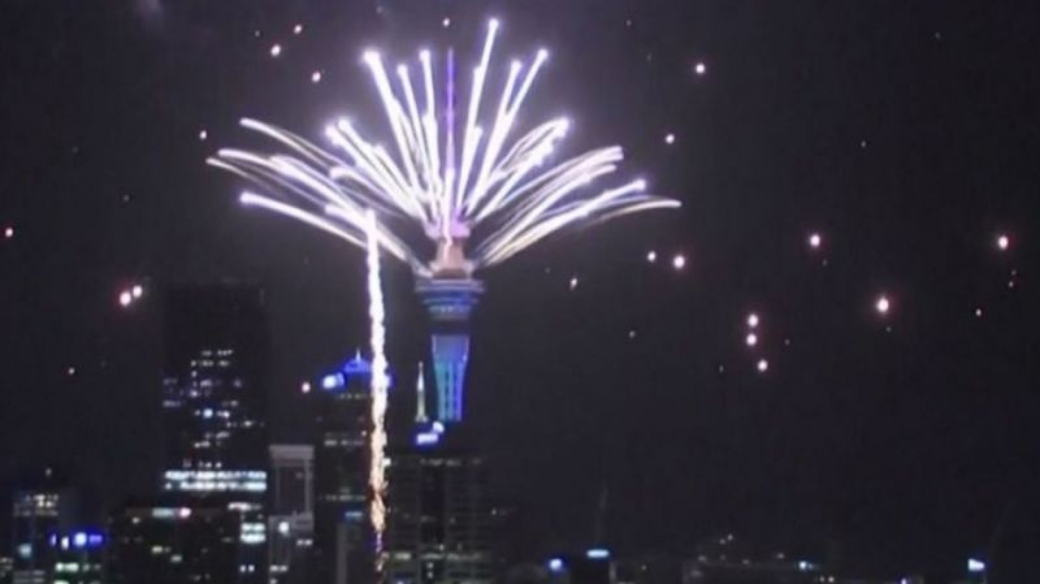 Video: así recibió Nueva Zelanda el año nuevo
