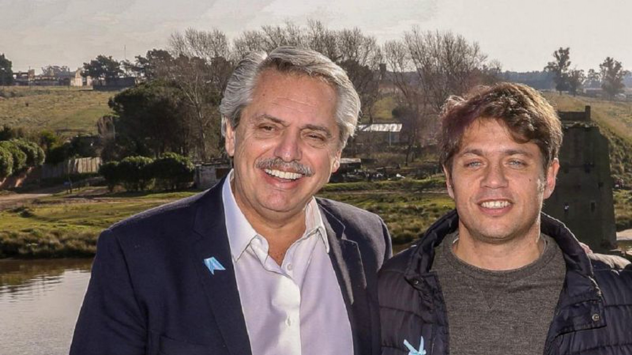 Compañerismo entre políticos: el Presidente elogió a Kicillof
