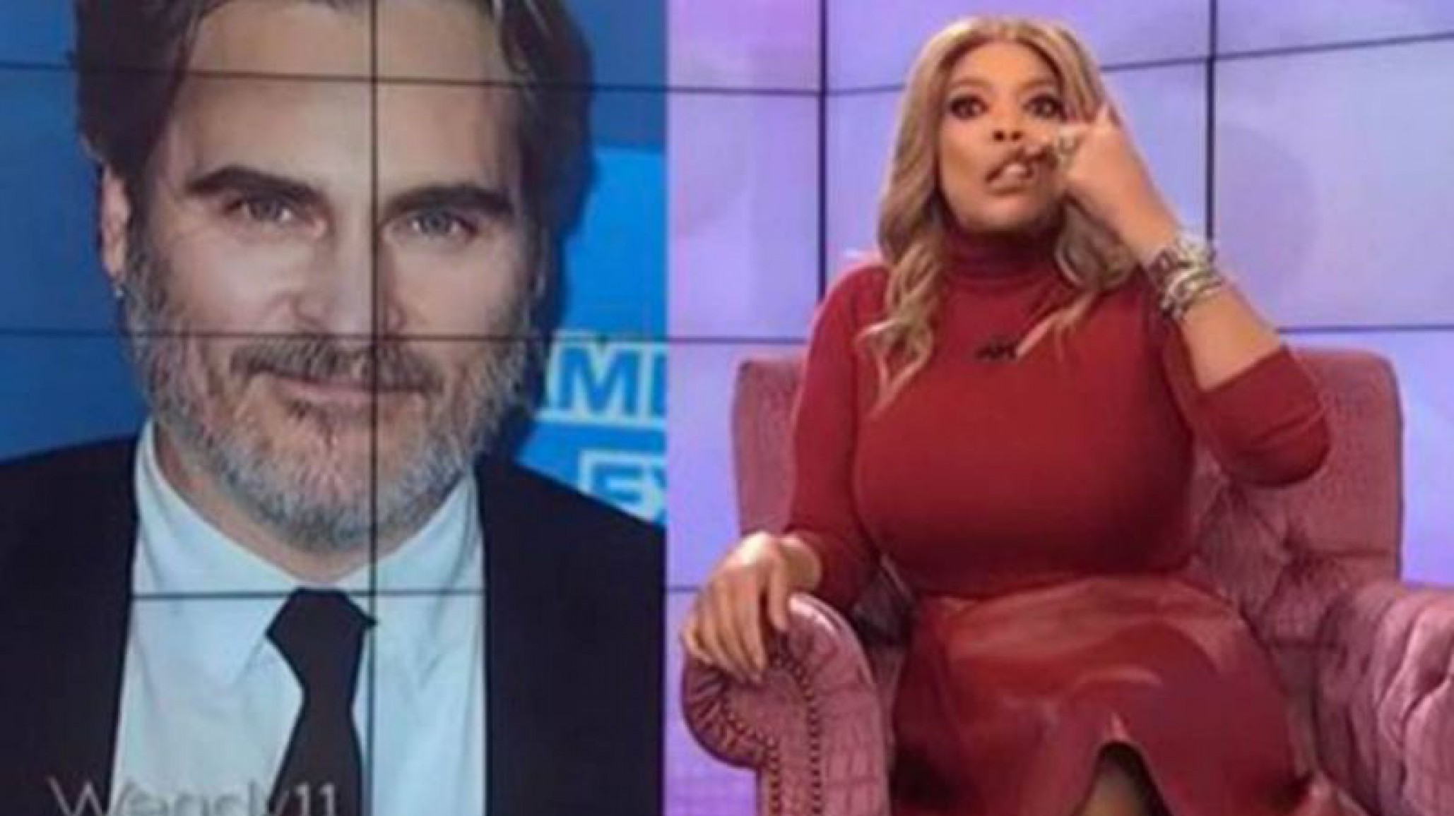 Una presentadora de televisión se burló cruelmente del labio de Joaquín Phoenix