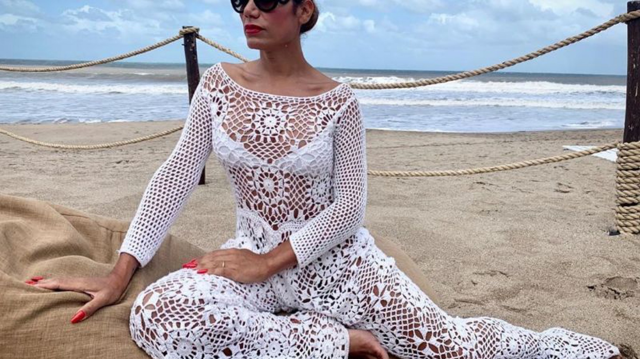 Flor de la V sorprendió a cara lavada en las redes: ”Un día no sacamos el makeup las pestañas”