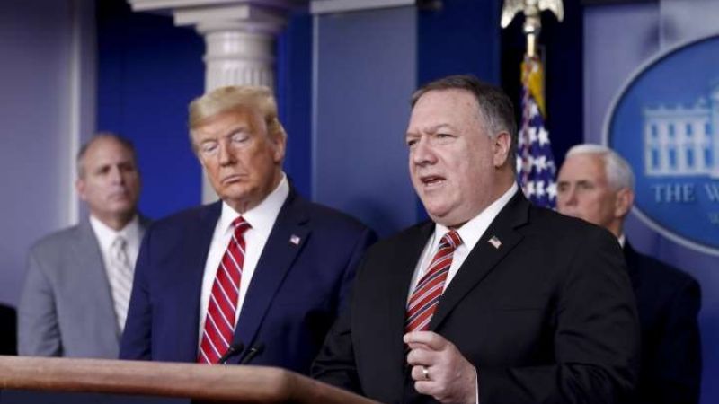 Estados Unidos insiste con que China ocultó información sobre el coronavirus y trata de poner de su lado al G7