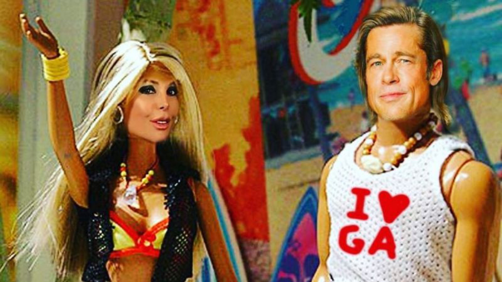 Ahora Mel Gibson es el nuevo amor de Graciela Alfano: ”Pobre Brad, ya tiene bastante”