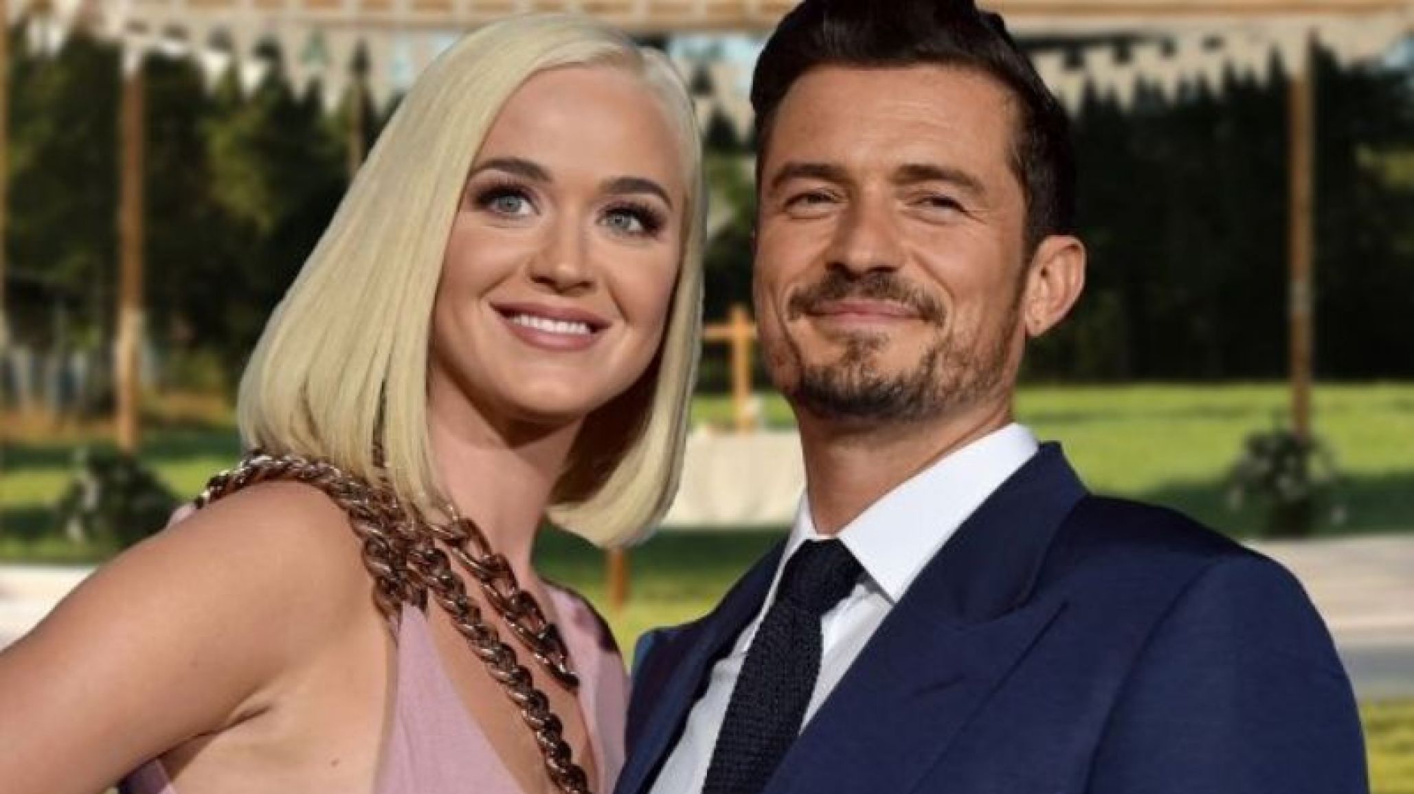 Katy Perry anunció el sexo de su bebé con un “tortazo” a Orlando Bloom
