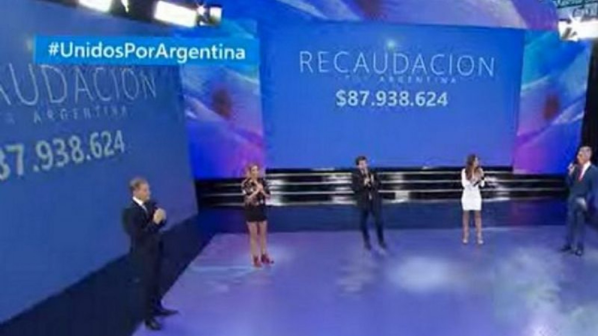¿Cómo se repartirán los $88 millones recaudados en “Unidos por Argentina”?