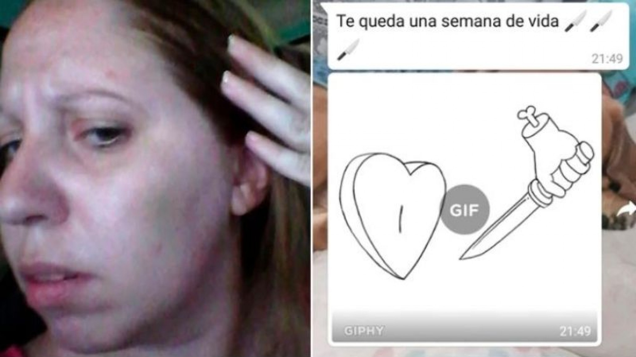 Perdió su embarazo tras una brutal golpiza de su ex y ahora la amenaza: “Te queda una semana de vida