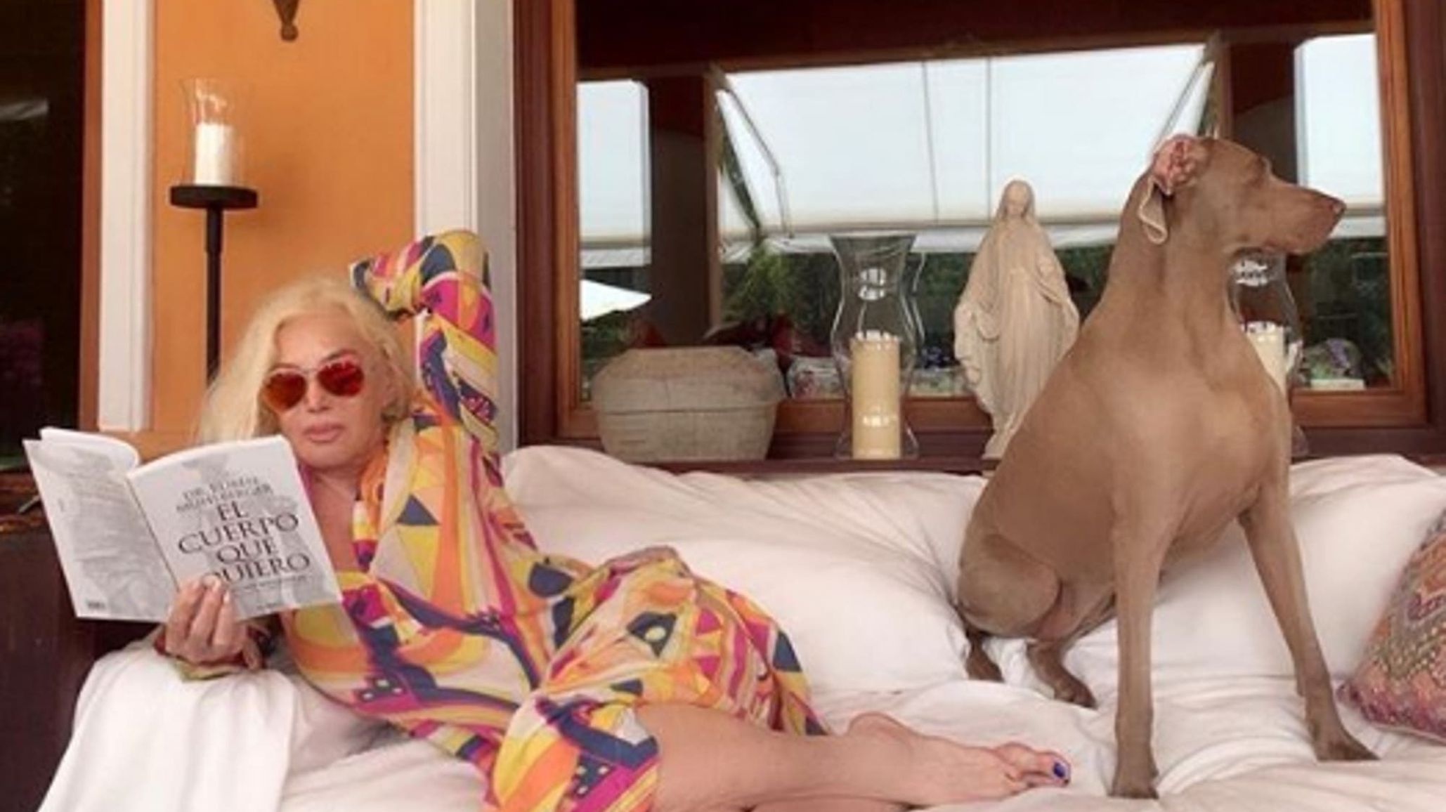 Susana Giménez saludó a sus mascotas, ¿se acordó de Rita?