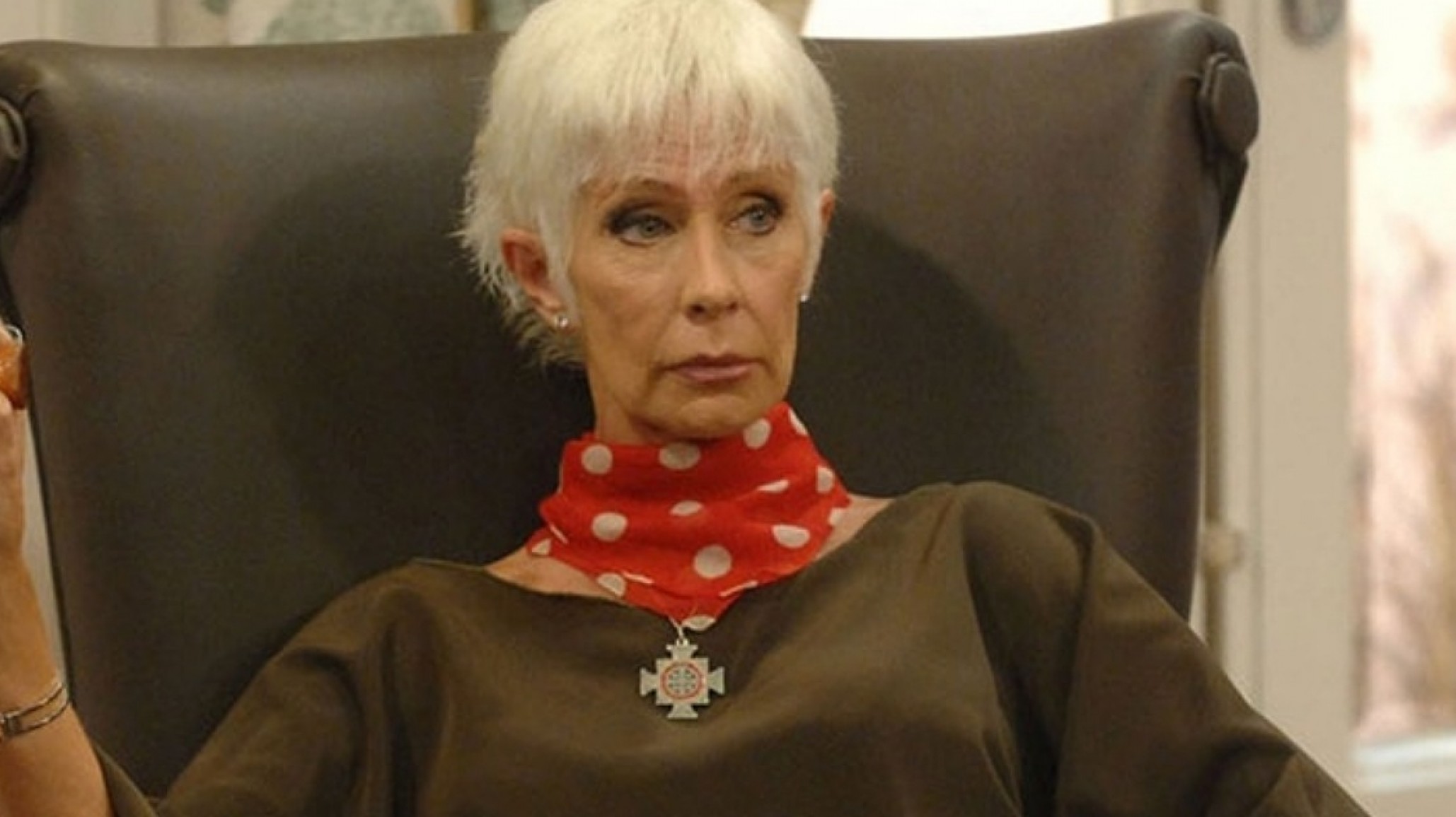 María Valenzuela lució una increíble máscara para cuidarse