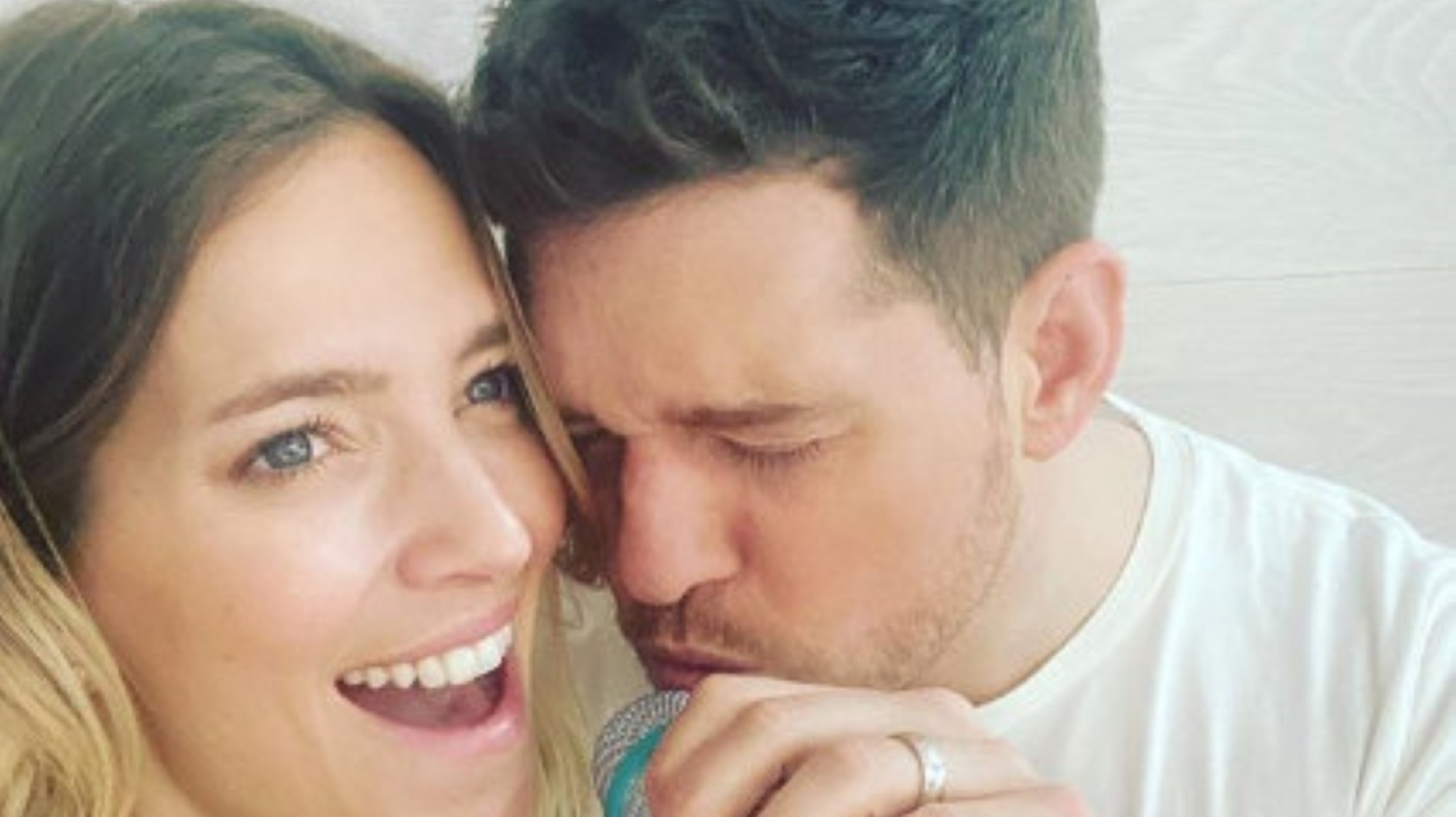 ¡Final! Michael Bublé y Luisana Lopilato se cansaron
