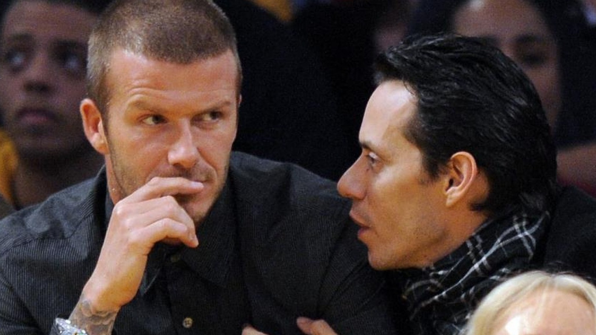 Declaración de David Beckham a Marc Anthony: ‘Te amo hombre’