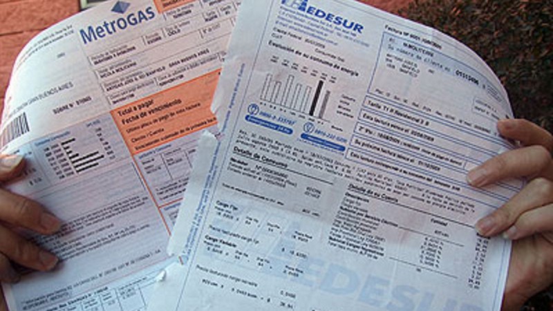 Luz y Gas: se deberá tomar el menor registro del 2017/18/19