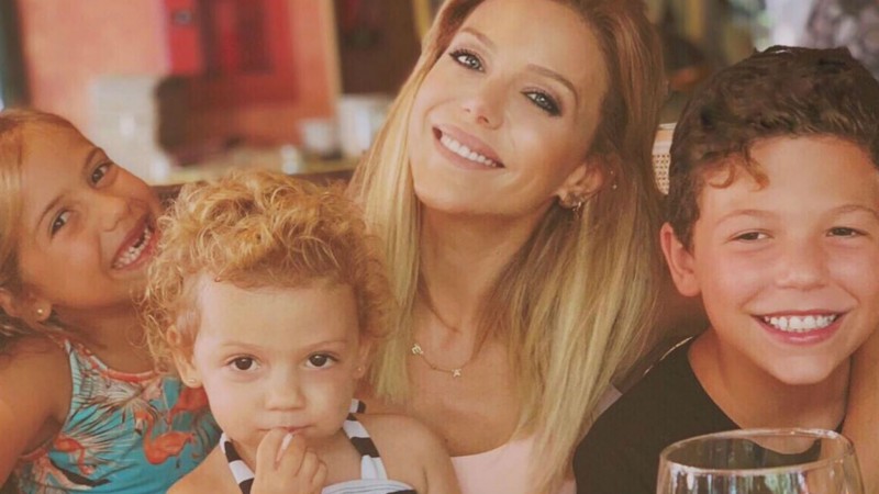 Evangelina Anderson celebró el cumpleaños de su hijo en cuarentena