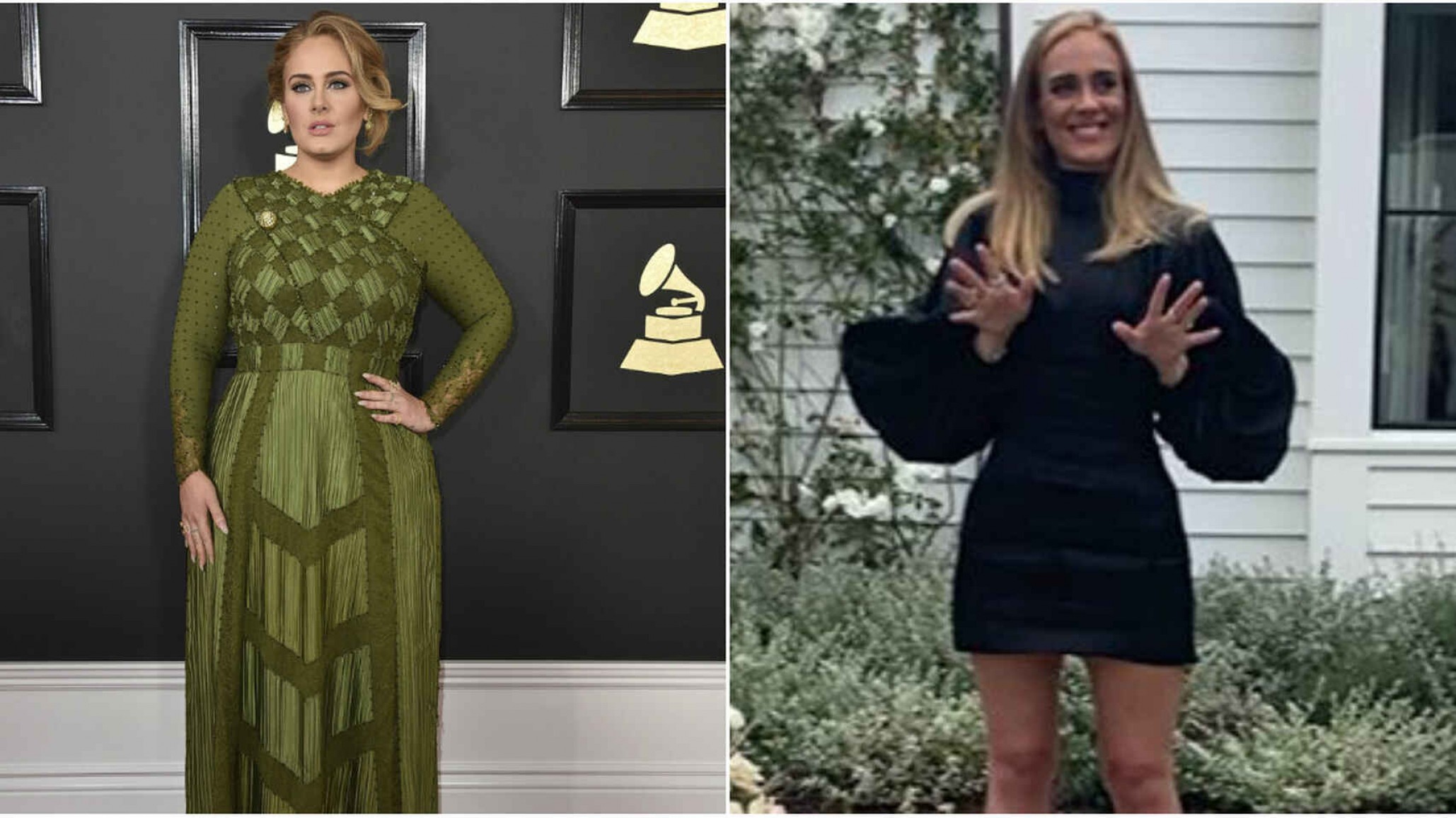 Adele reapareció en las redes sociales y luce irreconocible