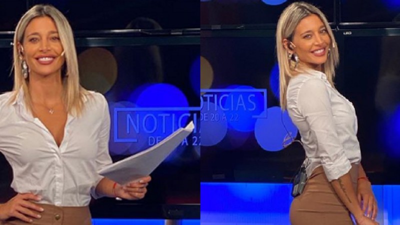 Sol Pérez apostó por un mini vestido “otoñal” que levantó la temperatura