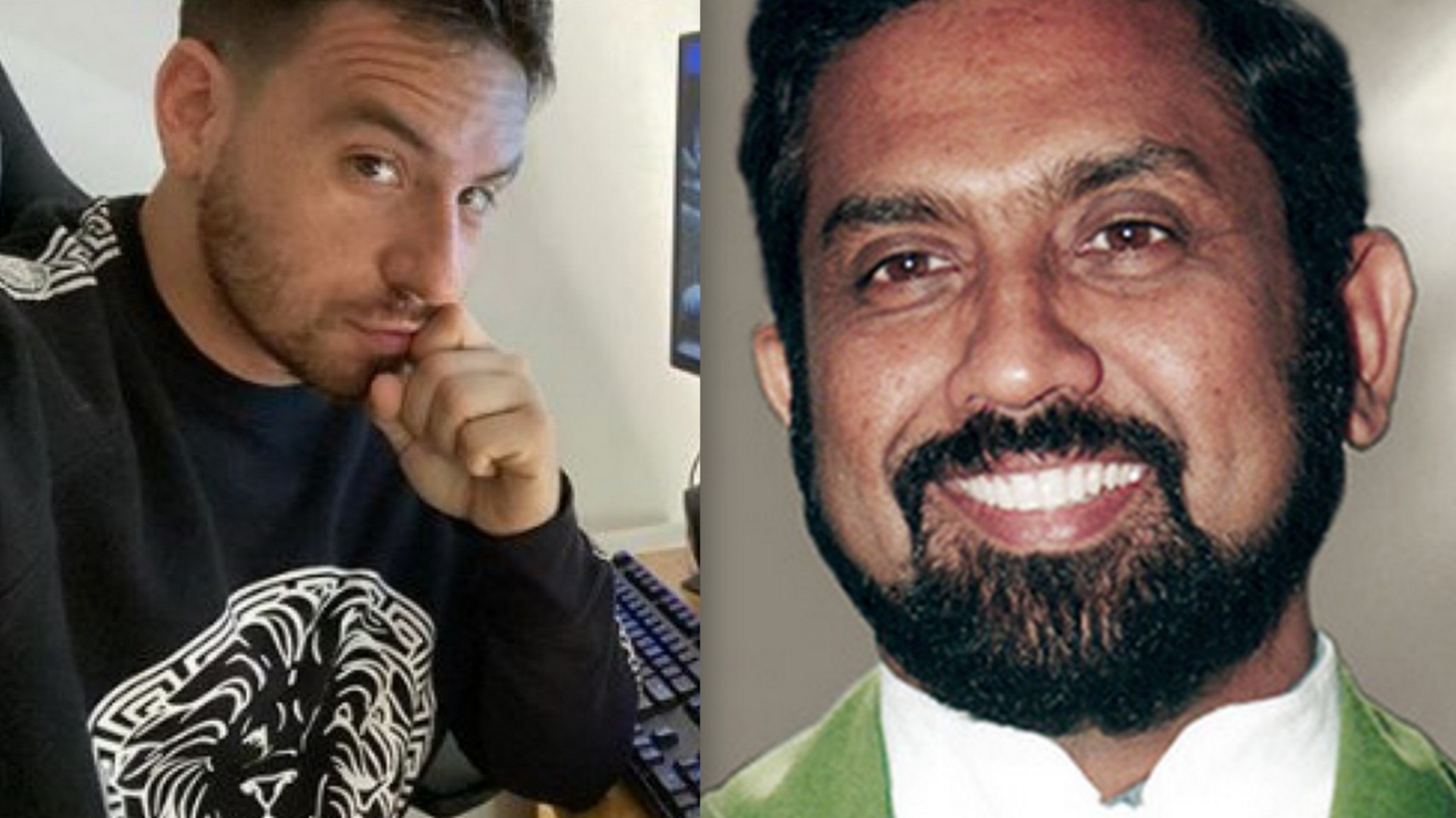 Fede Bal se baña en barro de ajo como le dijo el Padre Ignacio