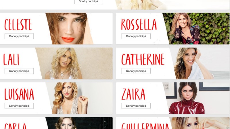 “En sus zapatos”: Cruz Roja sortea calzado de Susana, Lali y más famosas