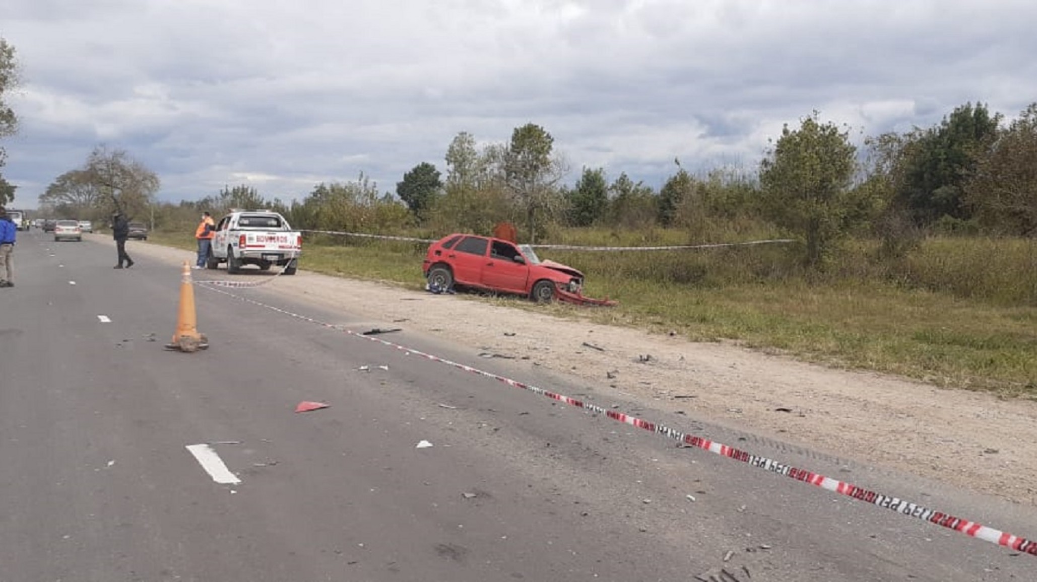 Dos personas murieron en un trágico accidente