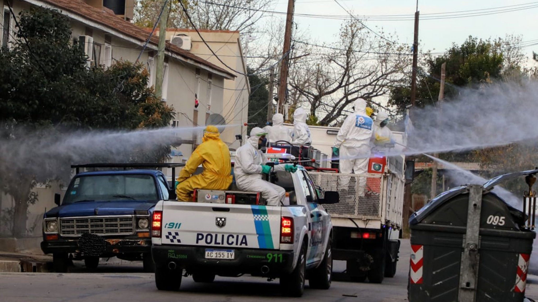 Aíslan el barrio Villa Azul por el coronavirus