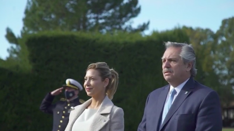 Alberto Fernández participó por primera vez del Tedeum virtual