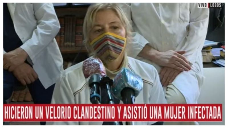 Hicieron un velorio clandestino: fue una mujer con coronavirus y ahora hay más de 50 aislados