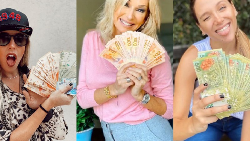 Investigan a famosos por sortear dinero en las redes ¿Otra estafa?