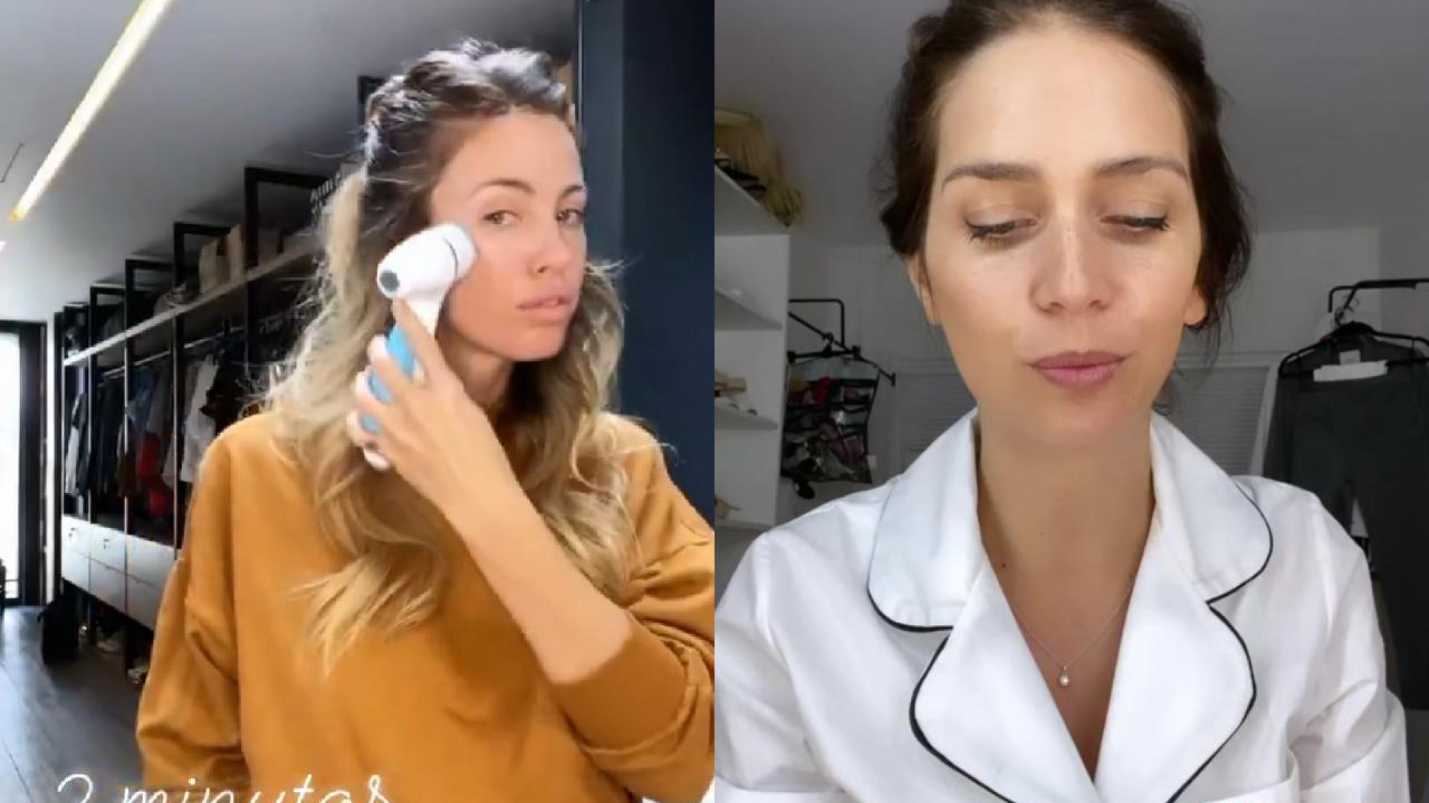 A pesar de las críticas Zaira Nara y Rocío Guirao Díaz siguen con la venta de máquinas faciales