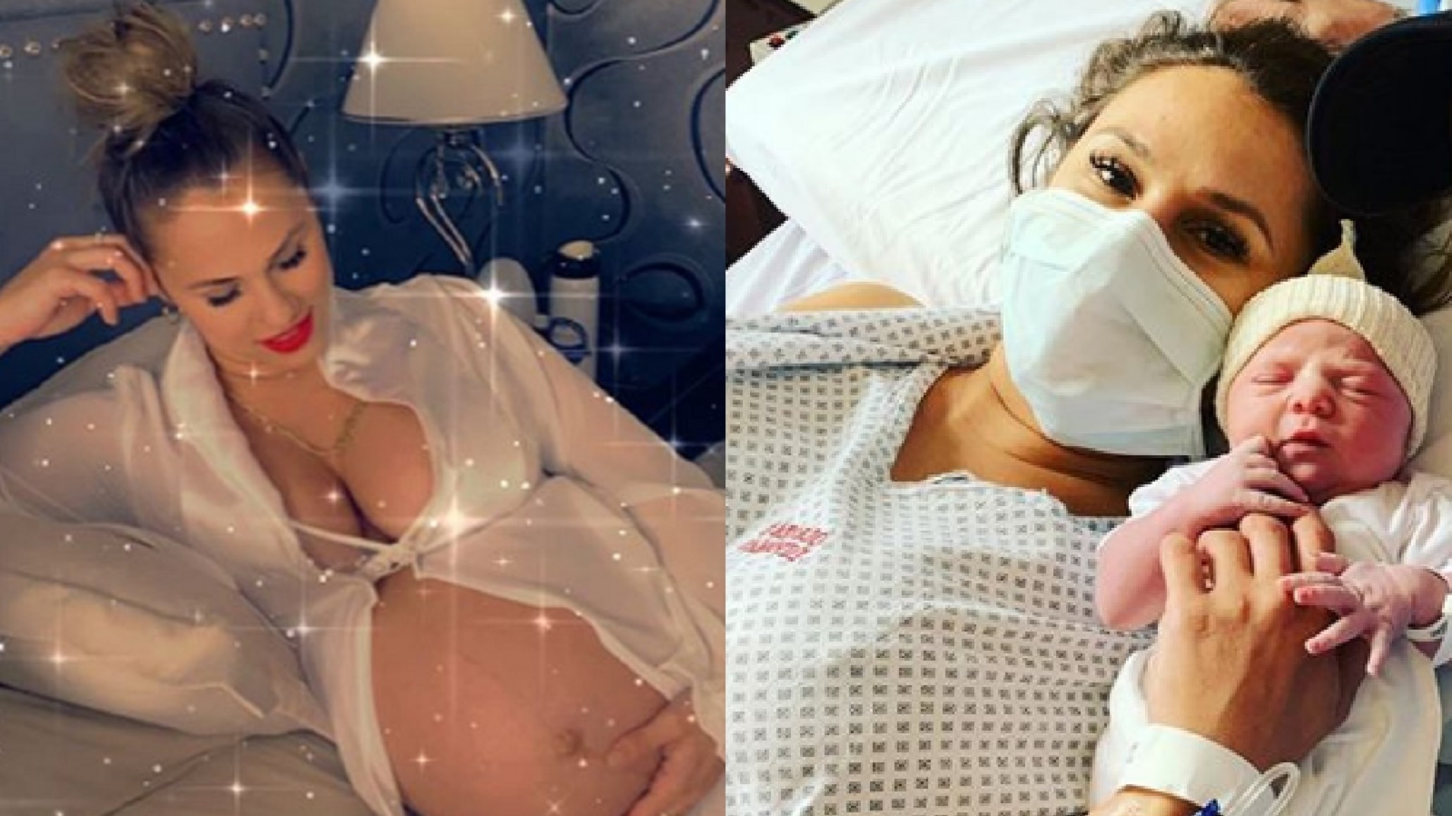 Barby Silenzi compartió el emotivo video de cuando nació su beba