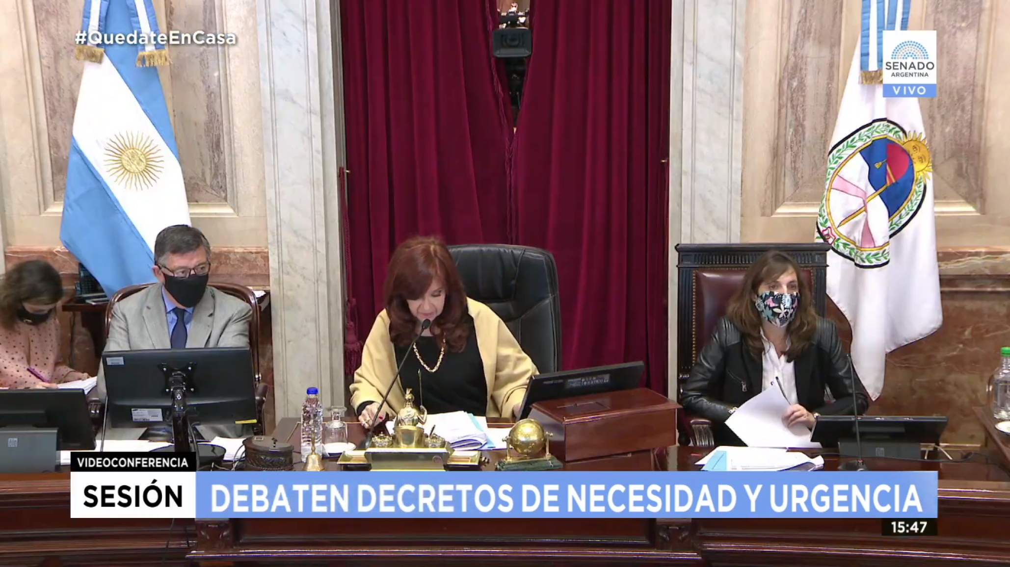 Sesión del Senado en vivo: DNU, Ley de Alquileres y más