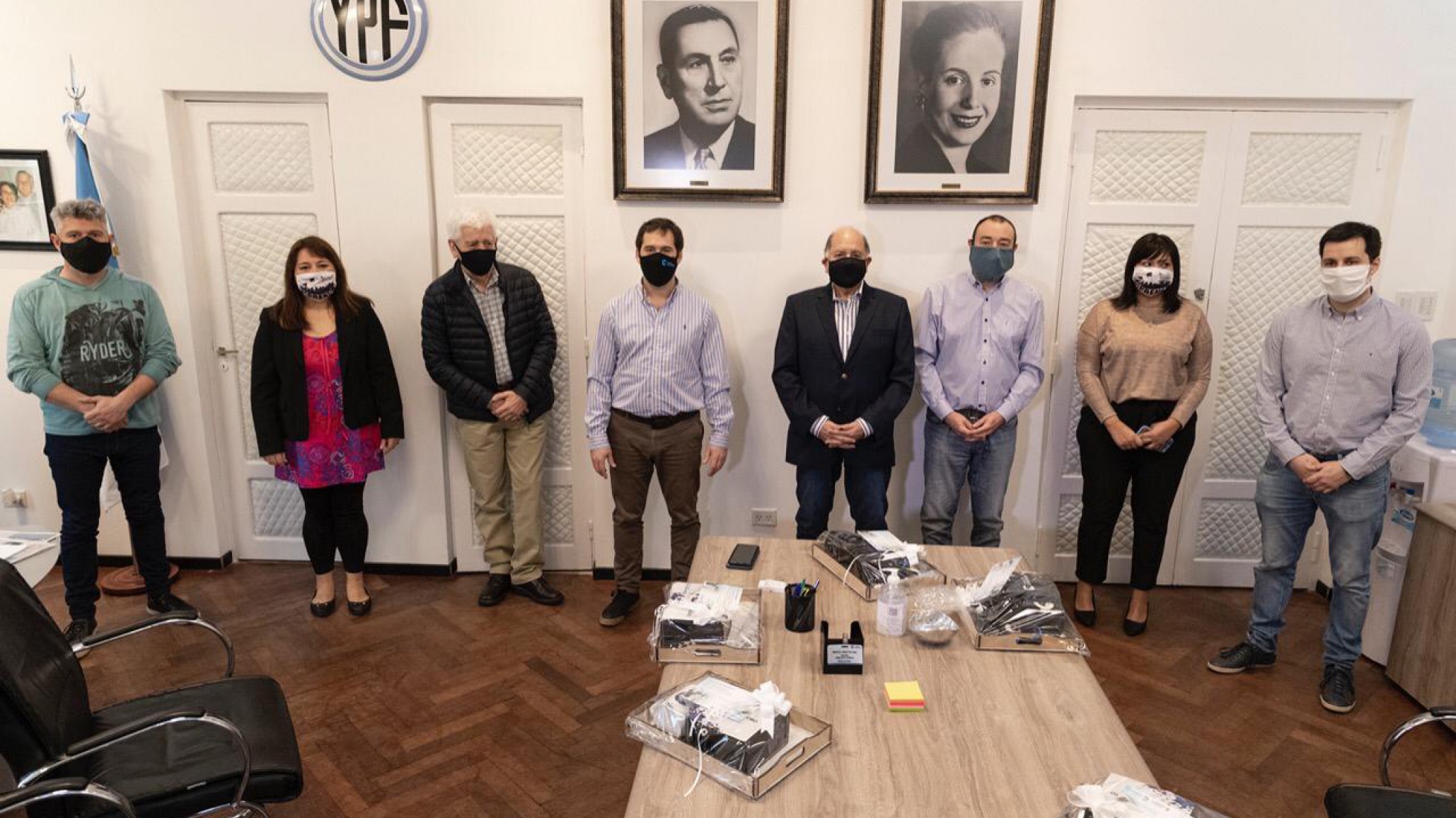 Luque se reunió con periodistas en vísperas del Día del Periodista