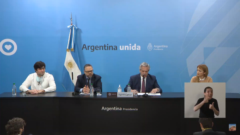 Alberto Fernández anuncia la intervención de Vicentín