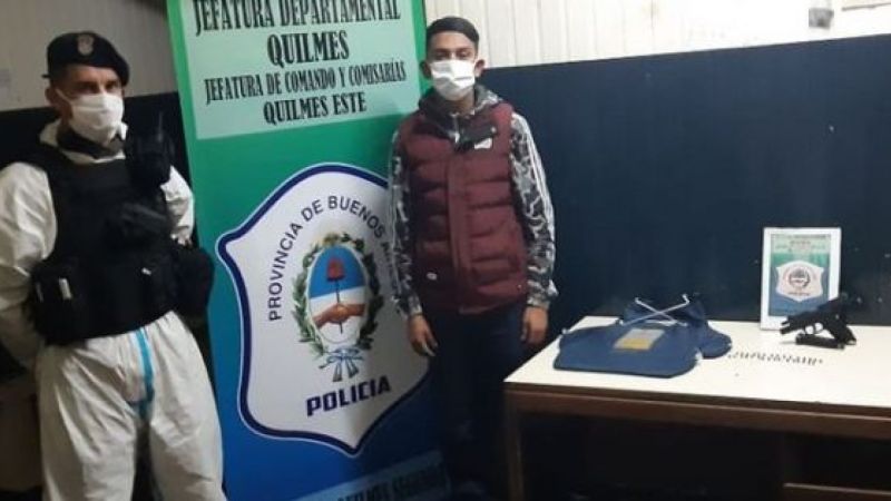 Cayó preso el motochorro que golpeó a una enfermera hasta dejarla desmayada