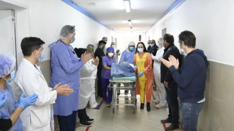 Abuela de 97 años se curó de coronavirus