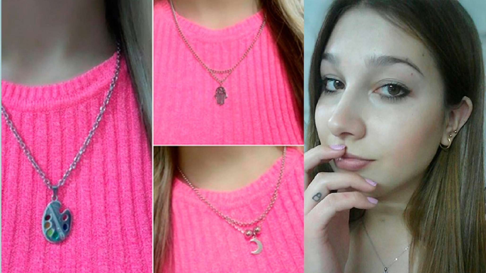 Nahir Galarza ahora vende cadenas y pulseras