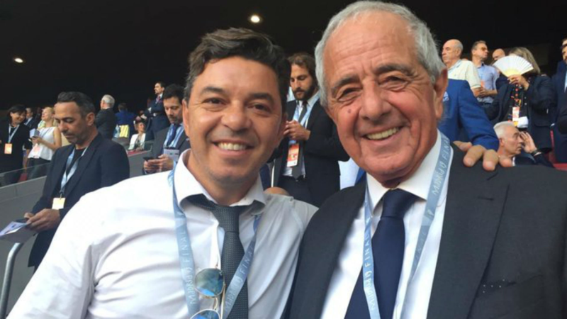 D’Onofrio apoyó a Gallardo por la vuelta del fútbol