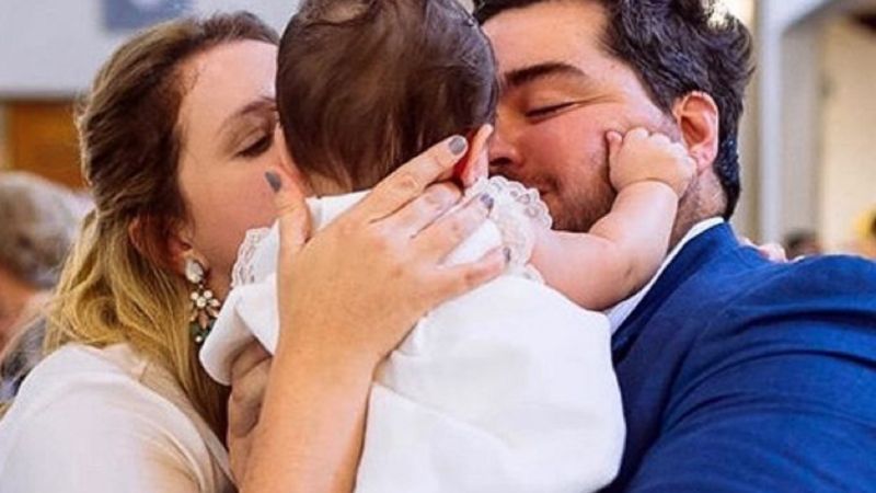 Darío Barassi festejó el primer añito de su hija: “Emocionados, felices y agradecidos x ser tus papás”