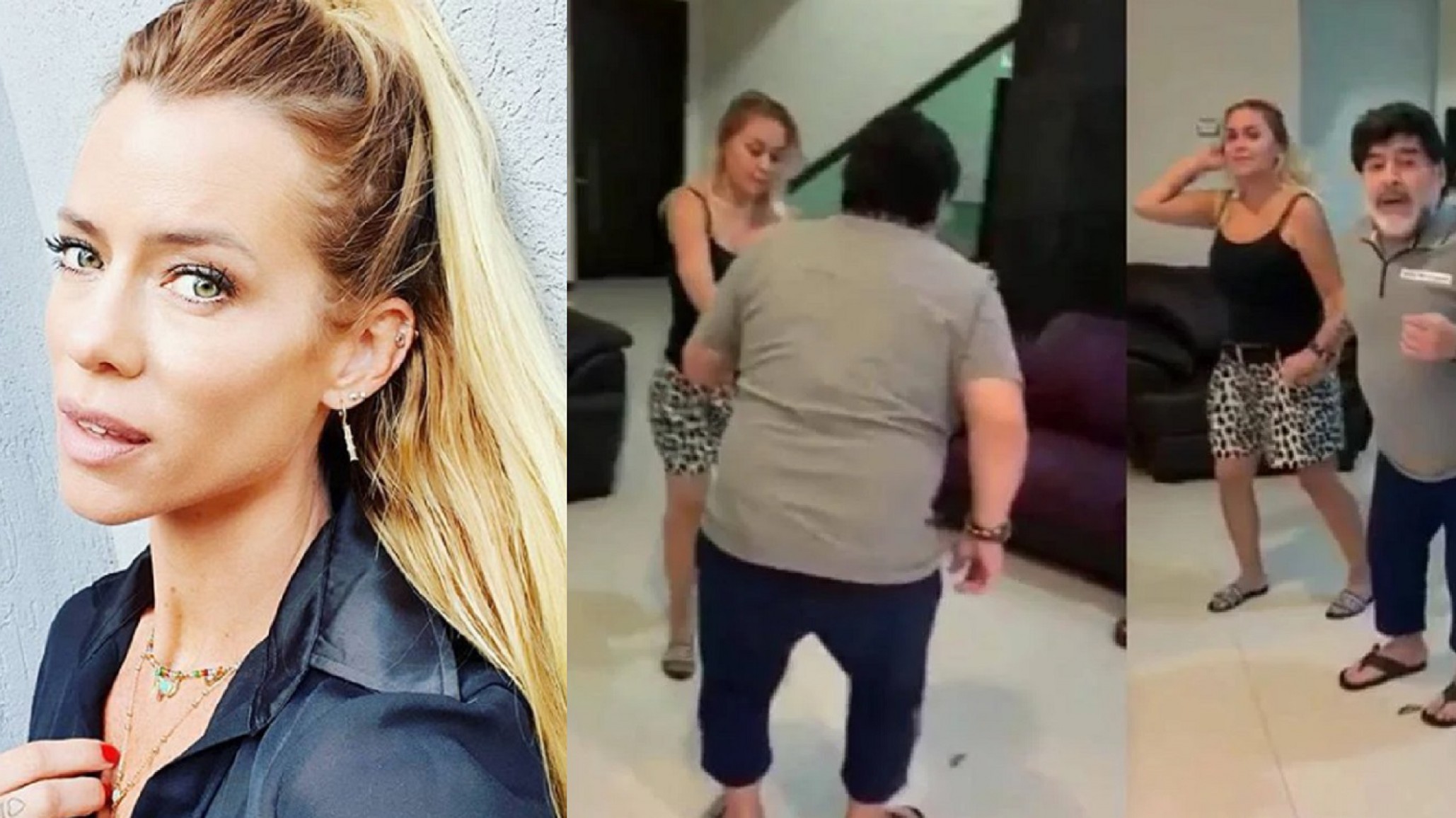 Tras el polémico video de Diego Maradona, Nicole Neumann salió a defenderlo