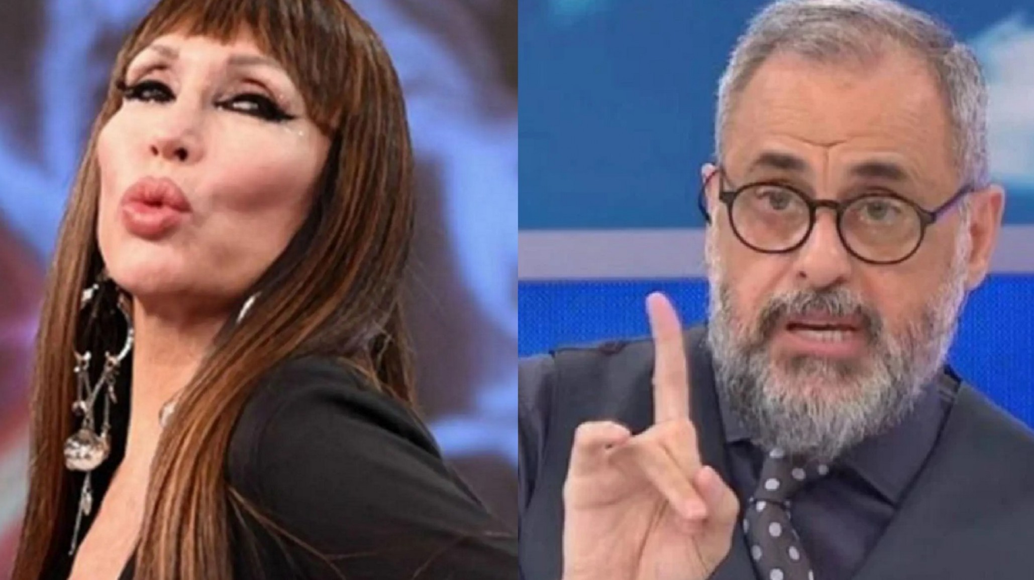¡Sin pelos en la lengua! Moria Casán sobre Jorge Rial : “No me gusta su esencia”