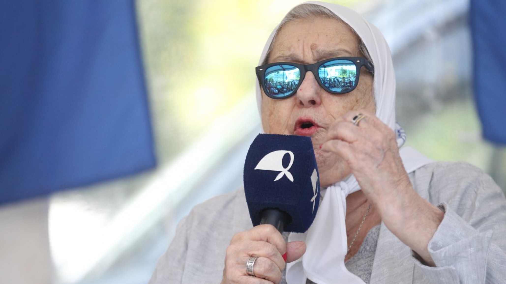 Hebe de Bonafini llamó a hacer un apagón televisivo para apoyar a Alberto Fernández