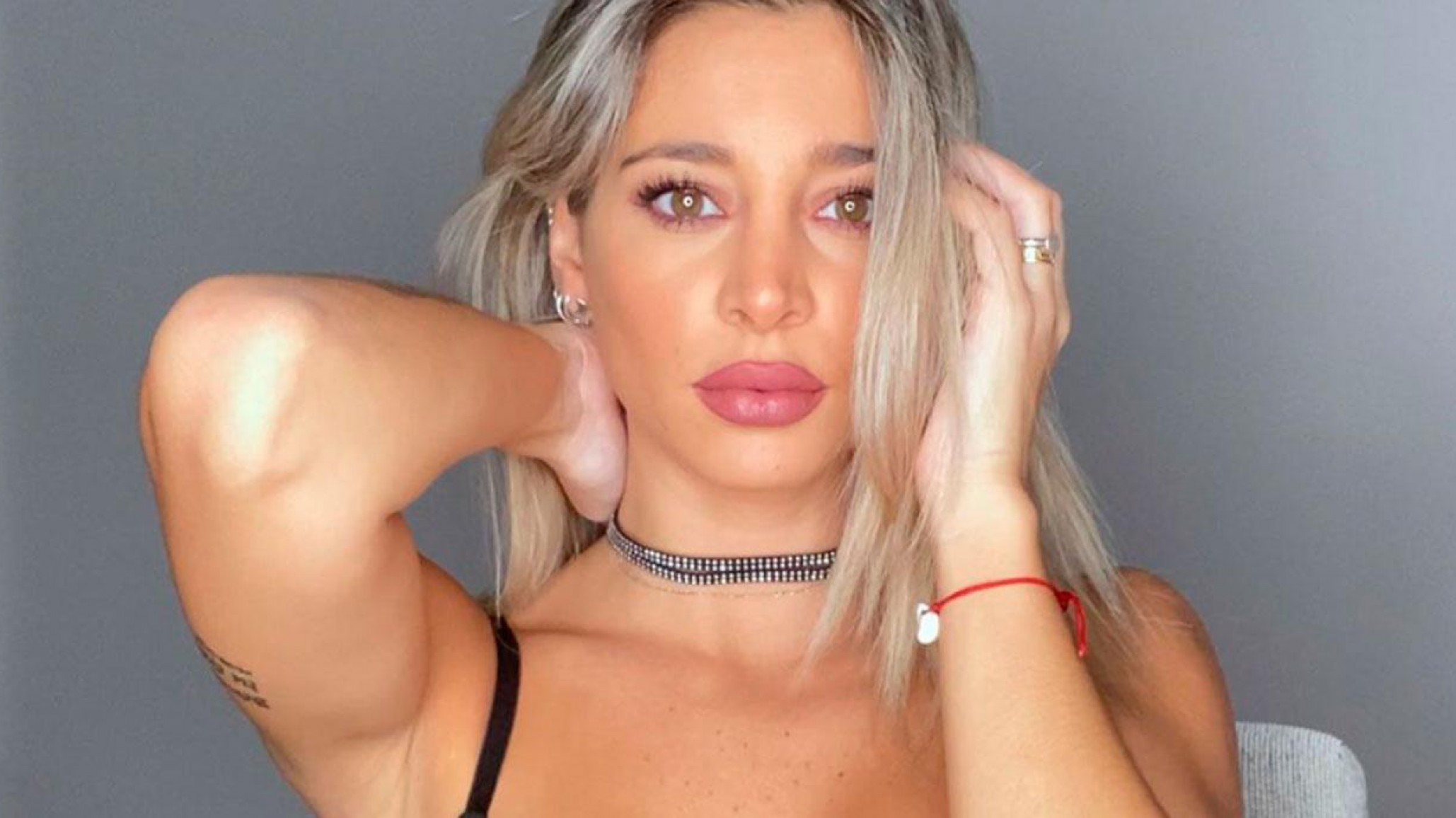 Sol Pérez arrancó la semana con un look ajustado