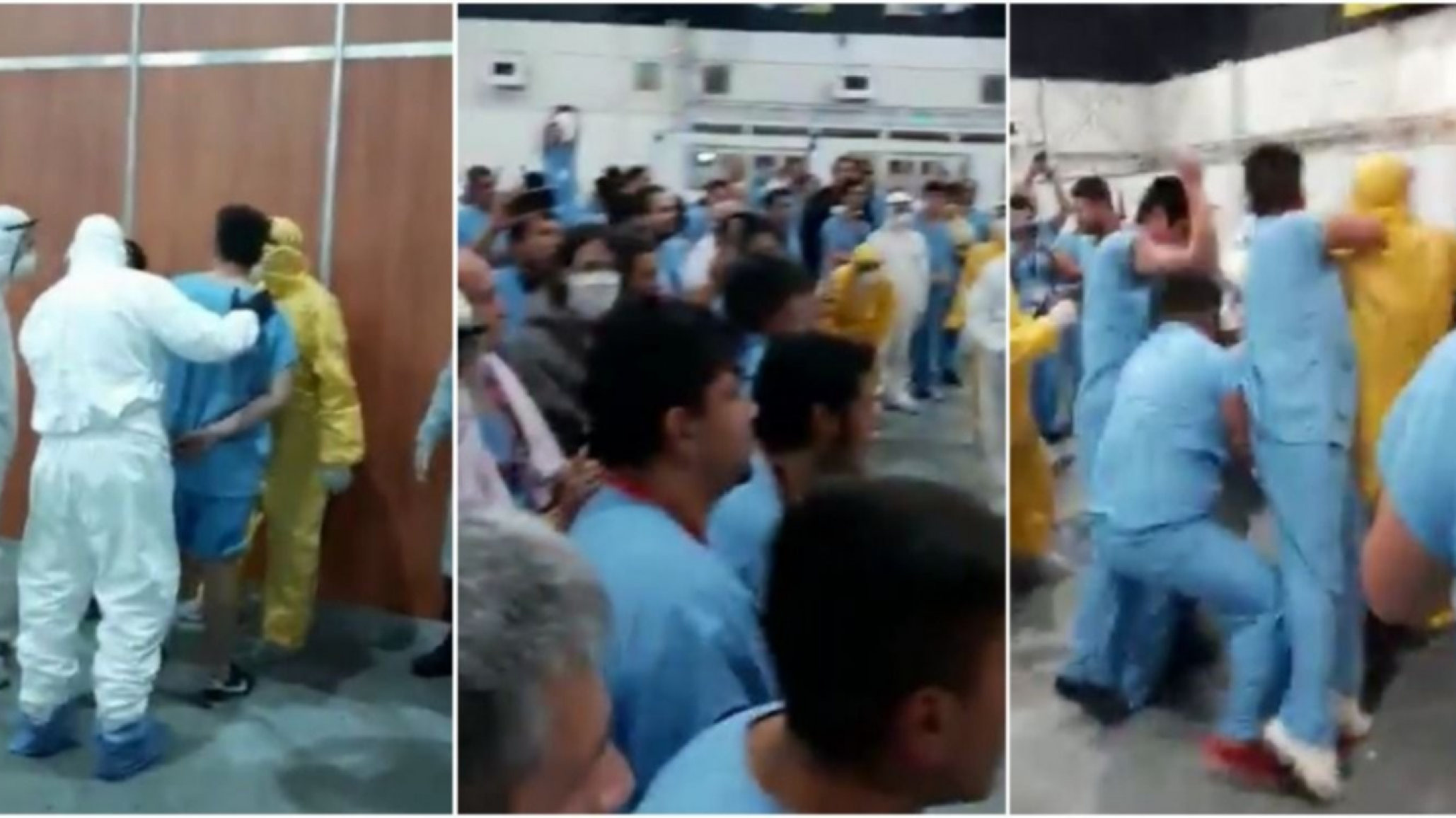 Video: paciente con coronavirus le robó el calular a otro