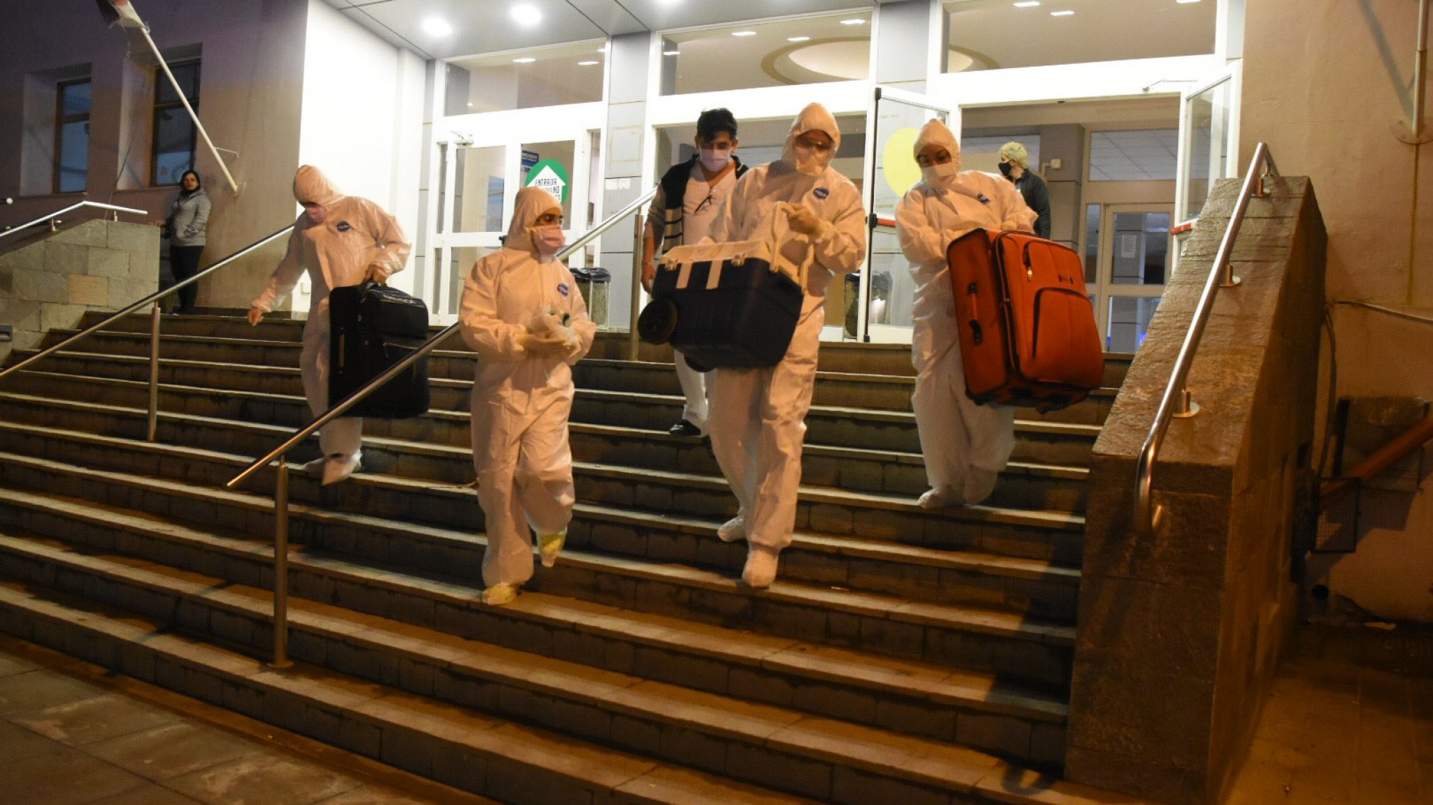 Se trasladan órganos desde Hospital Regional al aeropuerto