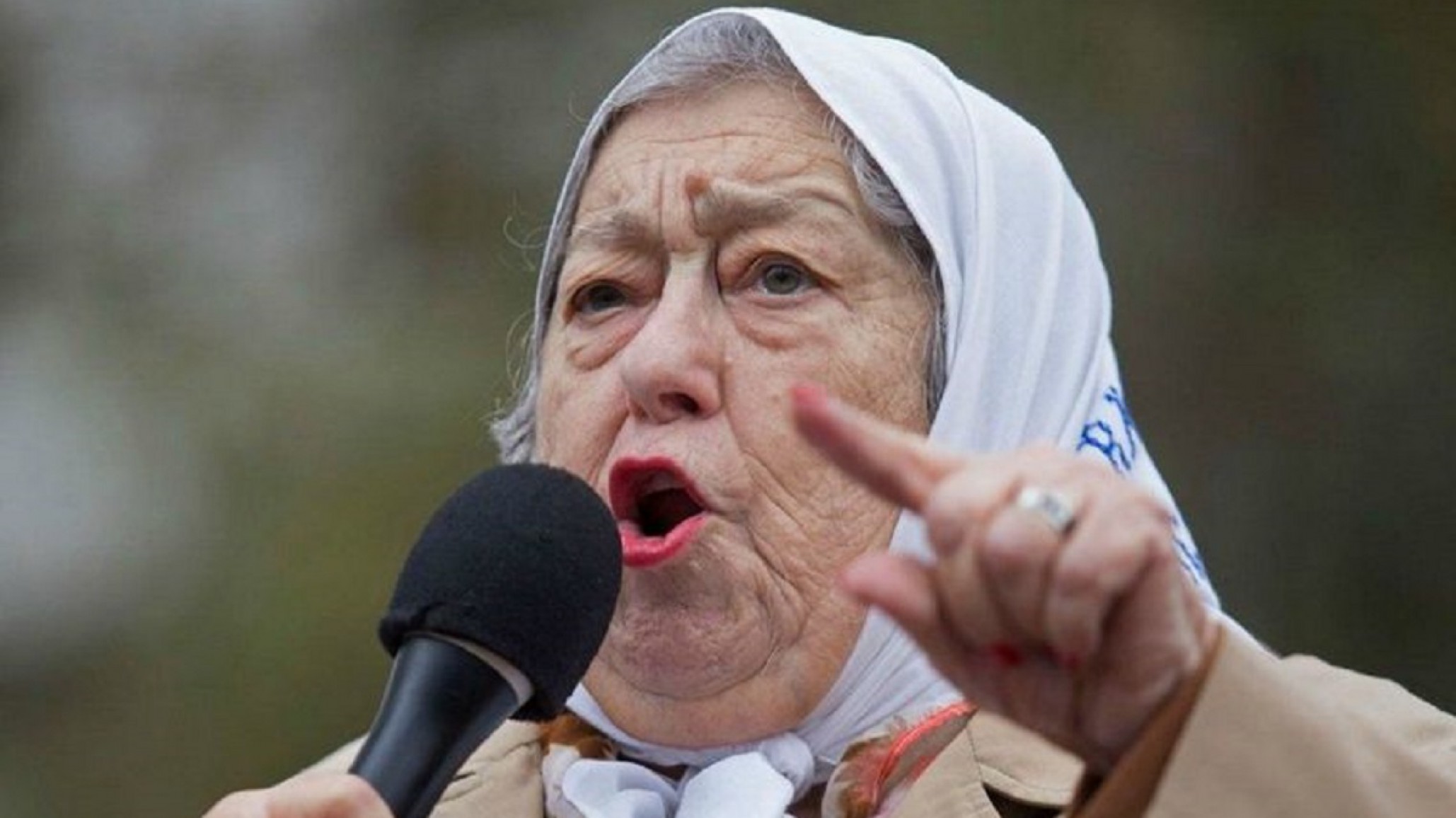 Hebe de Bonafini denunció haber sido amenazada de muerte