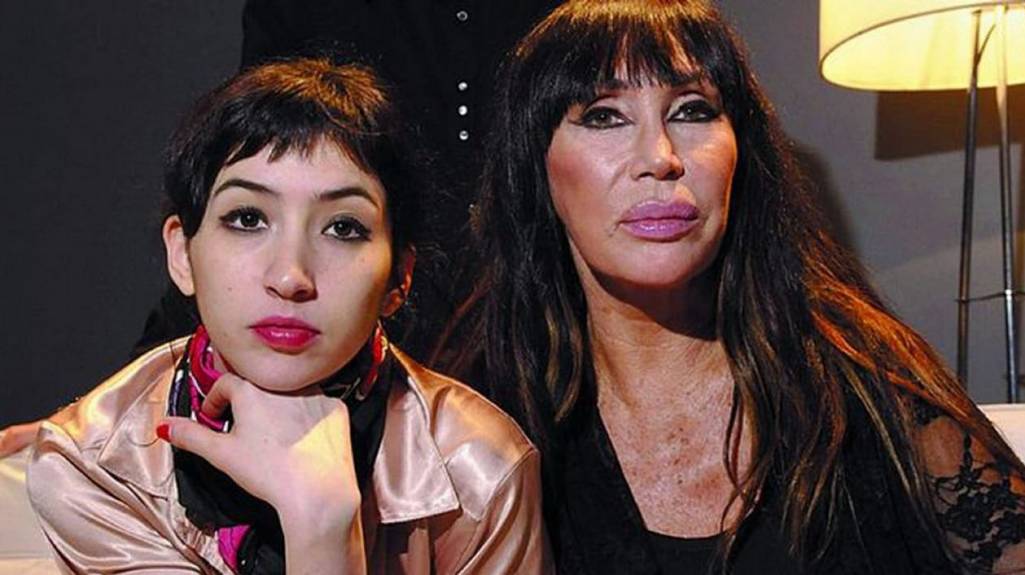 ¡Pintaron los recuerdos! Moria Casán compartió una foto del pasado junto a Sofía Gala