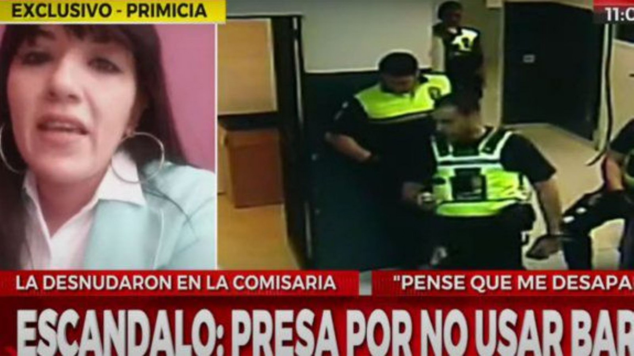 Horror: Policías detuvieron a una mujer por no usar el barbijo y la desnudaron en la comisaría