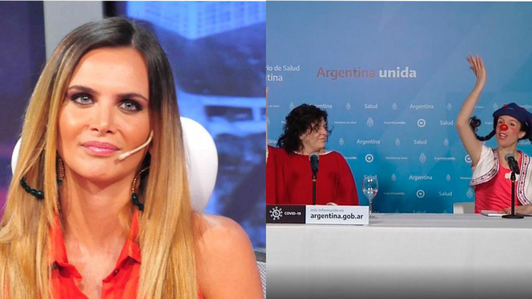 Amalia Granata criticó la participación de una clown en el reporte diario del Ministerio de Salud: ”Siniestro”