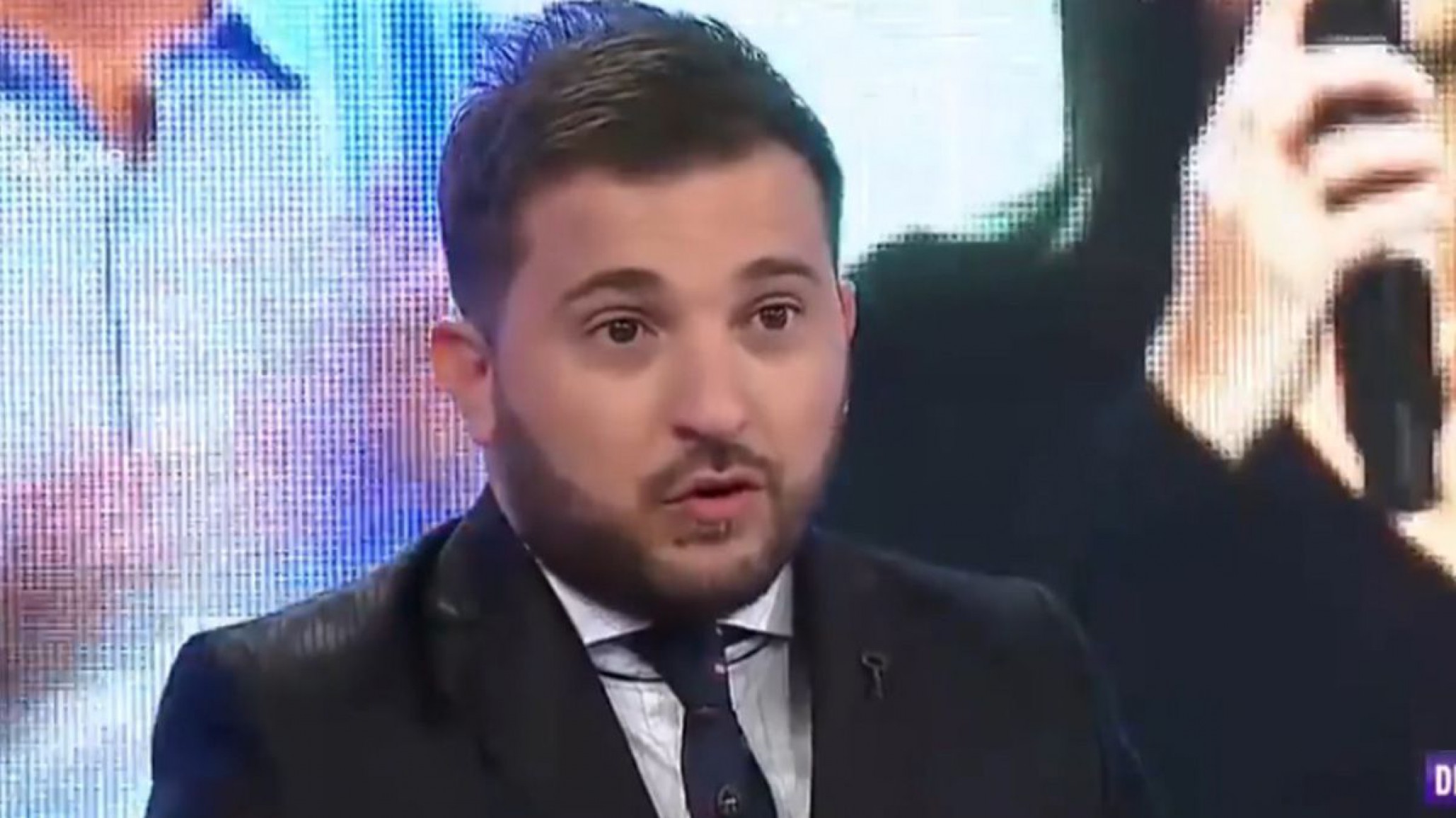 Diego Brancatelli aseguró que quienes asistieron a la marcha “son un asco”
