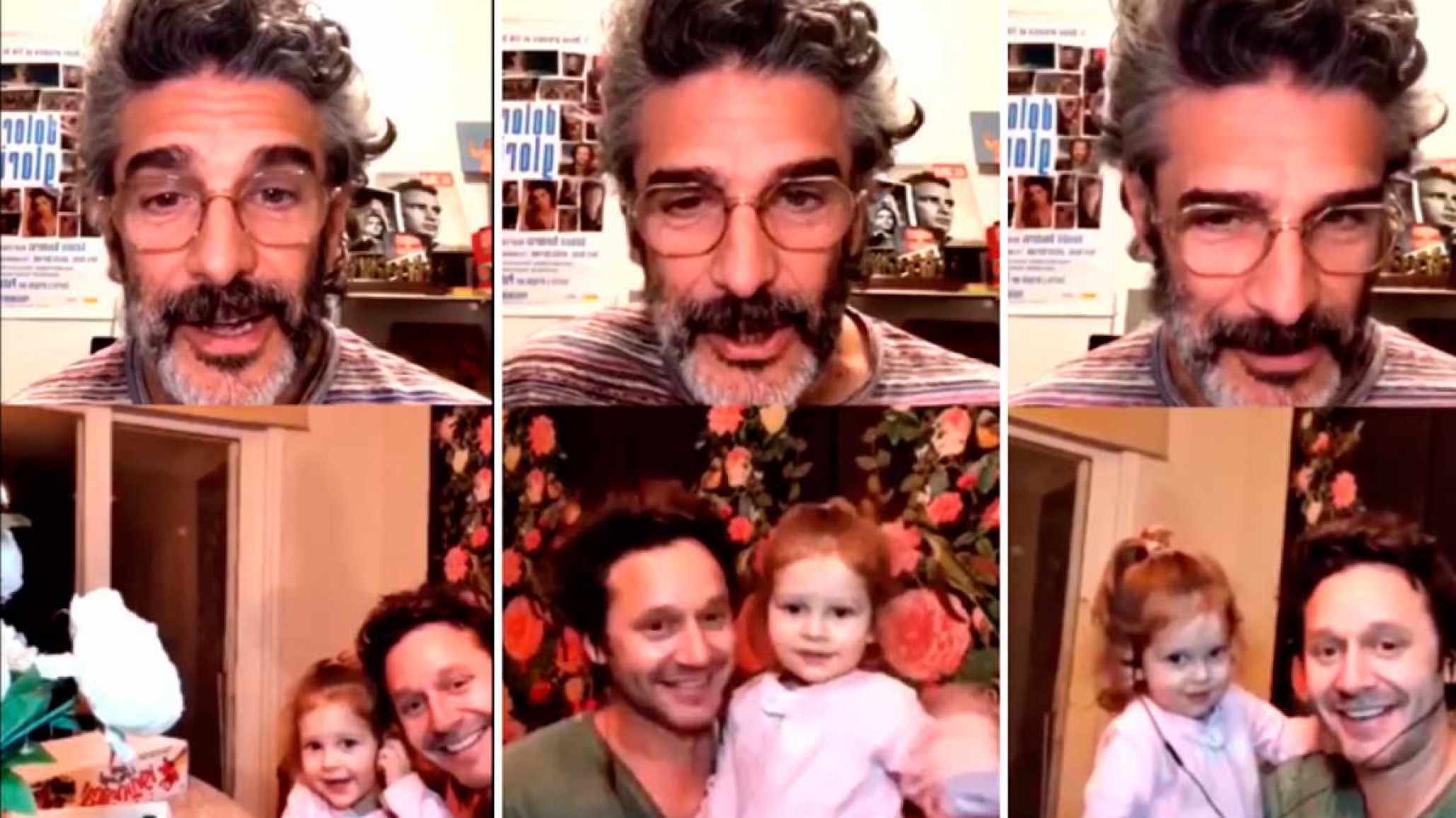 Benjamín Vicuña hizo un vivo con Sbaraglia y terminaron cantando con Magnolia ¡Dulzura total!