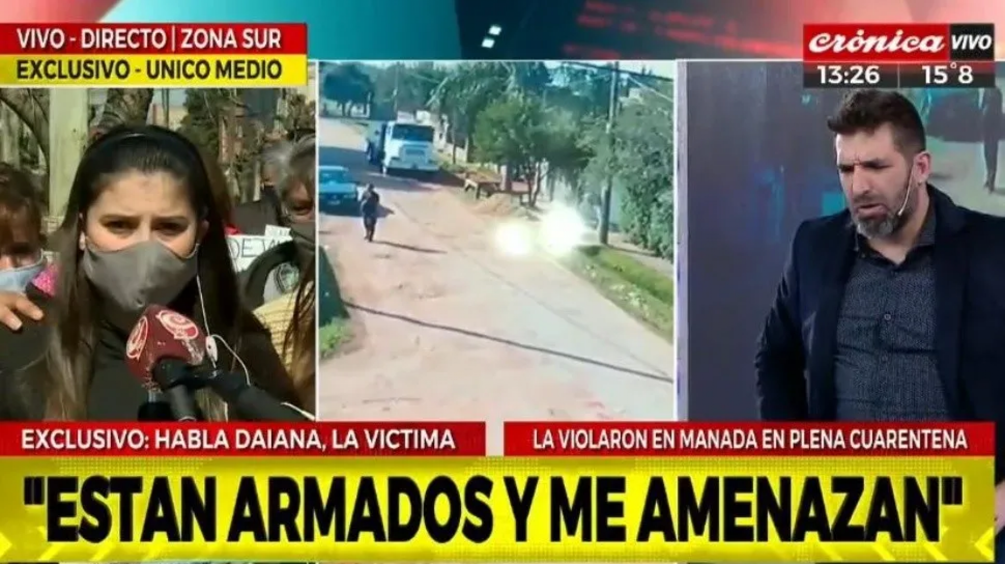 Víctima de violación en manada también denuncia que la amenazan